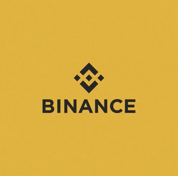 The image displays the Binance logo, featuring its iconic black geometric diamond design above the word "BINANCE" on a bright yellow background. This visually represents the subject of the news—the cryptocurrency exchange Binance—announcing its $100 million investment in USDC issuer Circle.
