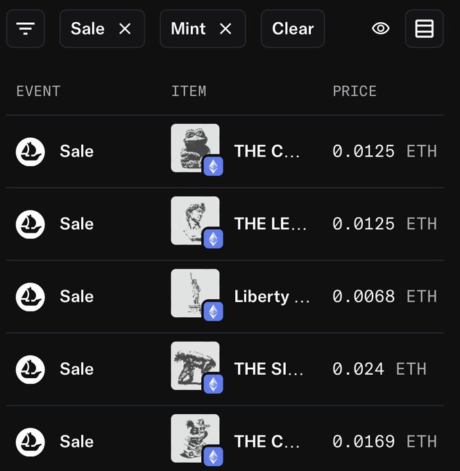 irtf.com's item page displays a list of items for sale, including "The C", "Liberty...", and "The Si" options.