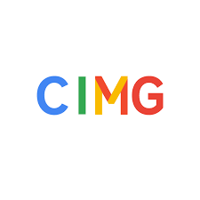 The image features a graphic design of the letters "CIMG" written in different colors - red, blue, green, yellow, orange, and purple. There's no specific context about the contents of this post. We are focusing on the visual aspect of the image, and there is no direct relation between the design and the posted content.