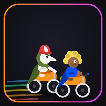 A meme showing a man and woman riding bikes together with one man wearing an orange hat and the other wearing a blue shirt. The caption reads "Hey @jessepollak didn'T know before you make some cool backflip on the #base charts Try it now Bankr CryptoRider v2 is live: bankr.bot/u/0x673081c90d ... Sunday is for the $RIDER".