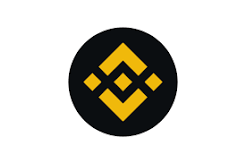 The image shows the Binance logo, a cryptocurrency exchange, on a black circular background. The post references crypto market volatility and trading cycles, which aligns with Binance being a major platform where these cyclical price movements play out.
