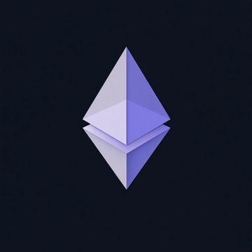 The Ethereum logo, a stylized purple octahedron, is displayed against a dark background, representing the cryptocurrency platform at the center of the news about the withdrawn EIP-8363 issuance proposal for the Hegotá upgrade.