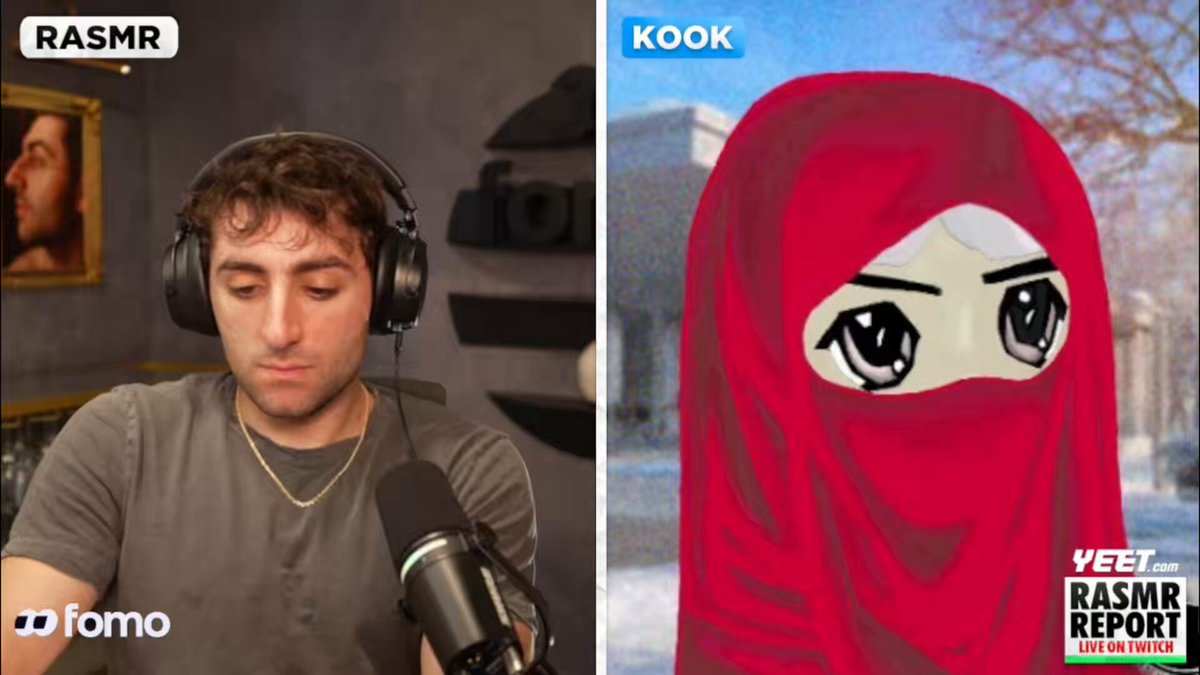 The image features a man wearing headphones, possibly listening to music or participating in an online radio show. There are two cartoon images of people - one with a red headscarf and another with a grey shirt and black headphones. The caption on the image reads "$hype prints money". This suggests that there might be some sort of advertisement or sponsorship related to the post, as indicated by the text in the caption.
