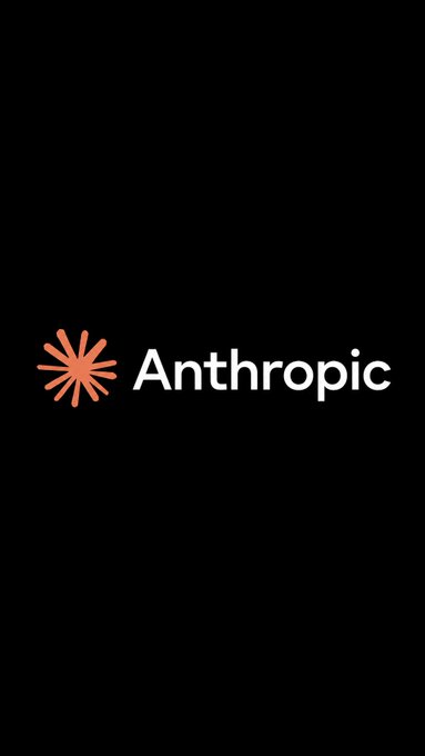 The image shows the Anthropic logo—a coral-orange burst symbol next to the white "Anthropic" wordmark—set against a black background. It accompanies a post highlighting that Anthropic's IPO filing dedicates roughly 80 pages to AI existential risks, nearly double the space devoted to describing its actual business.