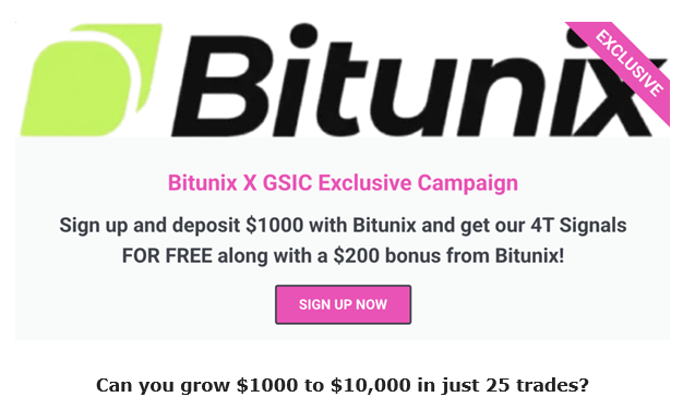 The image features an email advertisement for a cryptocurrency exchange called Bitunix. The email promotes a free account, encouraging users to deposit $1,000 into their Bitunix Futures account. In addition to this offer, there's a special promotion where users can get a $200 bonus from the exchange if they sign up and deposit $1,000. This email is designed to attract potential customers by highlighting the benefits of using Bitunix for trading and investing in cryptocurrency markets.