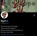A pixelated profile screen showing a user avatar with Japanese text and red '12' and '8' icons.