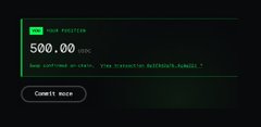 The image displays a dark screen with green-accented text showing "500,000" prominently, along with labels reading "Today's" and "Small dot" visible in a stylized, tech-themed layout. It appears to be a promotional or task-completion graphic for an Axis Robotics task offering 500,000 points.