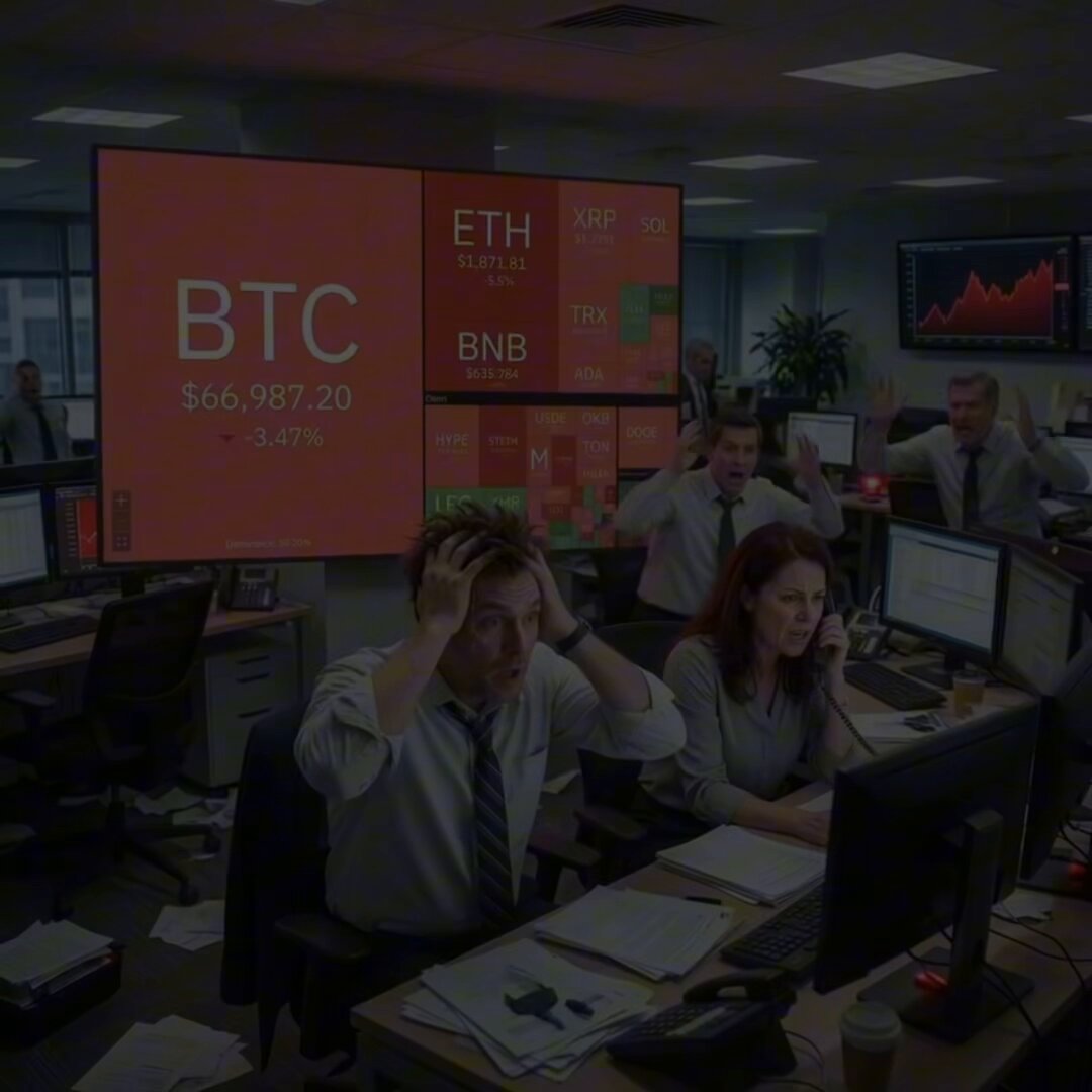 The image shows a group of people sitting at desks, with one person wearing a tie and another wearing a shirt. They are all looking at computer monitors or screens, possibly working together as a team. The room has multiple chairs placed around the area where they sit. There is also a TV in the background that could be used for presentations or meetings. A keyboard can be seen on one of the desks, indicating that some work might involve typing and data input. Additionally, there are two cups present in the scene, suggesting that the people may have been drinking coffee during their breaks. The image does not provide any specific information about Bitcoin or its ranking on CoinMarketCap.com; however, it does show a group of people working together in an office setting.