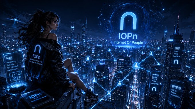 The image features a woman sitting on top of a building with an urban cityscape behind her. She is wearing a black jacket, which contrasts with the blue neon lights surrounding her. In front of her, there are several buildings that appear to be part of a digital world or virtual reality environment. The background includes various elements such as billboards and advertisements, suggesting a connection between the real world and the digital one.
 
The image also contains text related to the internet and social media platforms like Facebook, Instagram, Twitter, and others. This further emphasizes the theme of the image - the intersection of the physical and virtual worlds. The woman's presence in this environment highlights how technology has become an integral part of our daily lives, shaping our experiences and interactions with the world around us.