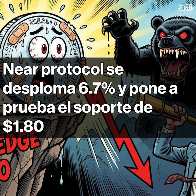 The image depicts a cartoon bear attacking a dollar bill with its teeth, suggesting a scene of a financial crisis or an economic downturn. The context provided by the caption suggests that the bear is symbolizing a failing economy, where the value of the US dollar decreases over time. This could potentially lead to negative consequences for individuals and businesses relying on the dollar as their primary currency during such circumstances.