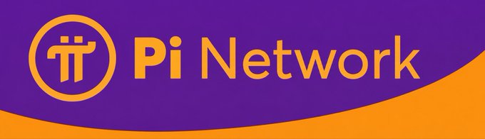 The image features a logo with an orange circle containing the number "1" inside of it, surrounded by a purple border. The text "Pi Network" is written below this design. The background color of the image is gray, which contrasts nicely with the vibrant colors of the logo and makes it stand out.