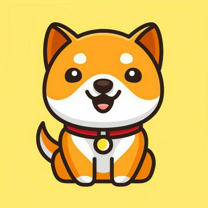 The image features a cartoon dog sitting with its tongue out, giving off a happy vibe. The background of the image is yellow, which contrasts nicely with the brown color of the dog's fur. The text "6月22日晚上8点公平发射，无预售，无预售" is also present in the image, which could be a reference to the post or simply an unrelated detail.