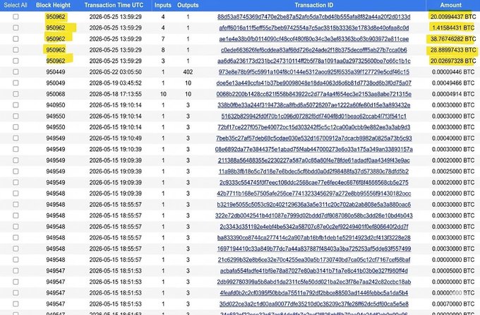 The image shows a spreadsheet with rows of numbers, possibly representing transactions or data related to Bitcoin exchanges. The text "Focus on what is in the image" suggests that the viewer should concentrate on the content displayed rather than getting distracted by unrelated information.