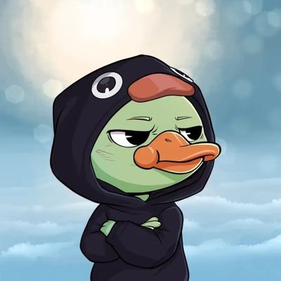 The image features a cartoon character dressed in a hoodie with crossed arms, standing against a blue sky background. The caption reads "Good afternoon What captivates my attention regarding @wallchain is its clear commitment to sustainable impact within its ecosystem, as opposed to temporary visibility." This statement highlights the importance of sustainability and long-term impact when it comes to social media platforms like Twitter or Instagram.