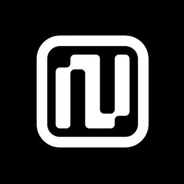 A stylized white "N" logo displayed inside a rounded square frame on a black background, representing the $NERO token featured in the post about its entry into the Robinhood Chain ecosystem.
