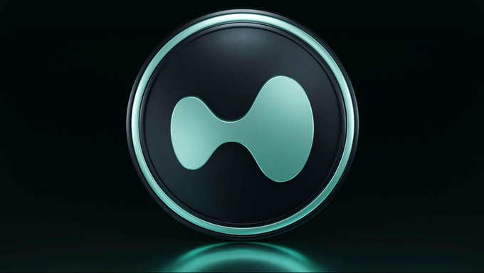 A glowing teal Hyperliquid ($HYPE) logo is shown against a dark background, representing the token whose upcoming supply unlock event is being discussed. The image visually anchors the post's warning about approximately 2.57M HYPE (~$208M) becoming liquid over the next six days and the potential sell pressure this may create from whale holders.