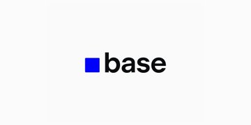 The image displays the Base logo, featuring a blue square icon next to the word "base" in lowercase black text. It represents one of four notable crypto projects—Base, Polymarket, OpenSea, and MetaMask—that are highlighted in the post for still awaiting a Token Generation Event (TGE).