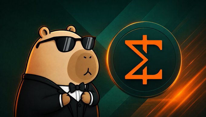 A cartoon bear wearing sunglasses and a black tuxedo stands next to a glowing orange Zcash (ZEC) logo on a dark green background. The image relates to the post's theme of self-custody security by using the cool, protected bear mascot to represent the trustworthy, ownership-preserving recovery system offered by Miden's Guardian feature.