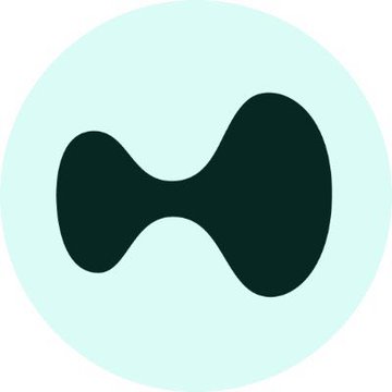 A dark green hyperlink or chain link icon on a light mint circular background, symbolizing a connection or link related to the post about $HYPE (a cryptocurrency) and the author's long-term advocacy ("布道") for it, even during its price downturns to 3-4u.