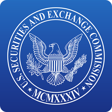 The image shows the official seal of the U.S. Securities and Exchange Commission (SEC), featuring a bald eagle with outstretched wings, encircled by the agency's name and the Roman numeral "MCMXXXIV" (1934). The seal relates to the news of the SEC preparing to vote on regulating the issuance and sale of crypto assets, as the SEC is the federal agency responsible for overseeing securities markets and enforcing such regulations.