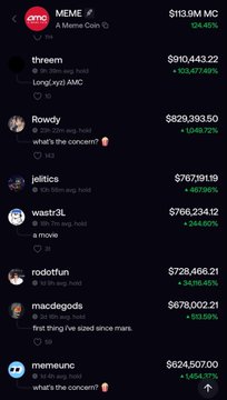 A mobile screenshot shows a Discord chat from the "MEME & Meme Coin" channel displaying multiple users' wallet holdings—featuring profiles like theerem ($910,443.22), Rowdy ($820,393.50), and jeltics ($767,191.19)—alongside a live crypto ticker (BTC at $113.9M MC). The image supports the post's claim about coordinated "pump teams" by revealing the same group of wallets holding inflated positions across low-cap tokens like Libra, Jellyjelly, and Melania, visually exposing the alleged insiders benefiting from the hyped narratives.