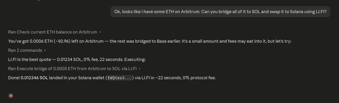 The image shows a screenshot of an email sent by @zerion, containing information about a recent transaction. The main focus is on the text "Just bought some Bitcoin via @zerioncli pls no size shaming" which provides context for the email's content. The rest of the email message appears to be in black and white or gray color scheme with a plain design.