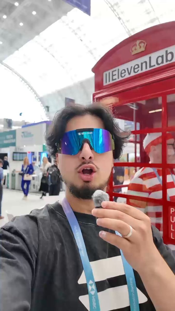 The image features a man wearing sunglasses, holding a piece of paper with a Pokémon logo on it, possibly indicating that he has won some rare Pokémon cards or other prizes at an event like Solana Events. The post also mentions that there are still many prizes left to be won and encourages people to find the winner in order to claim their prize.
