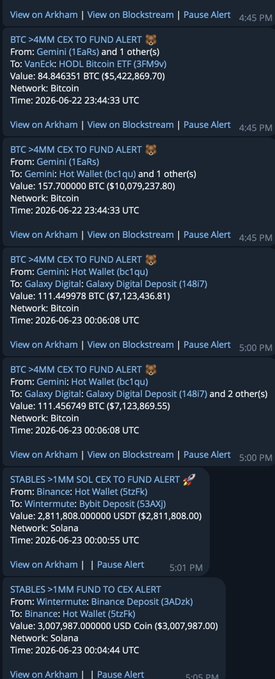 The image shows a screenshot of a cell phone screen that displays an advertisement related to bitcoin trading, specifically targeting binance users. The background of the screen has various text details such as "Binance actively washtrading $SOL Galaxy actively washtrading $BTC", and prices listed with their respective times. Additionally, there is a small icon of a wallet symbol. The phone number '4445454545' could be the contact number for inquiries or concerns regarding the advertisement.