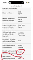 A mobile screenshot from occhioxlenses.co.uk listing payment partners including LMS, Hitachi Capital, Duologi, Klarna, Clearpay Finance, Close Brothers Retail Finance, and GDPRTPay.