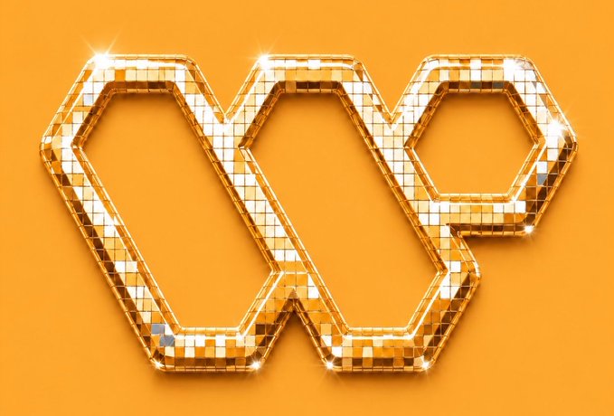 The image features a gold-colored design composed of multiple hexagons, which appears to be a part of an advertisement or promotional material. The text "With wallchain Select campaign announced and people already vying to be selected" suggests that there might be a competition or contest related to wallchains. However, the post does not provide any specific details about what the reward is for participating in this campaign or how one can apply for it.