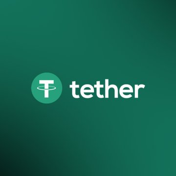 The image displays the Tether logo with its signature "T" emblem on a green background alongside the word "tether," visually representing the company mentioned in the post as it pushes into private credit with a $400 million fund in partnership with Fasanara Capital.