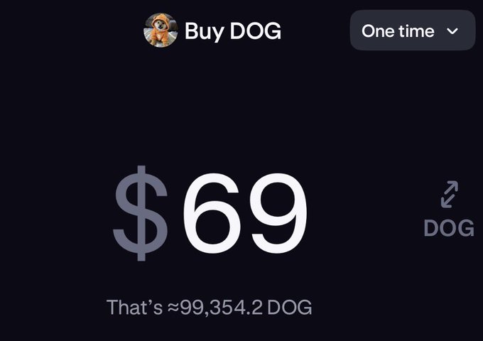 The image features a screenshot of a website where one can buy 100K dollars worth of dog food, with the price displayed as $69. The website also offers an advertisement for dog-related items, such as dog grooming services and toys. The caption below the picture says "That's $99,350,2DOG". This is likely meant to be humorous, as it seems that someone is trying to sell a product worth 99,350 dollars using this image.