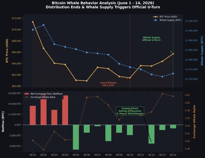 The graph shows a downward trend of cryptocurrency prices over time with two peaks indicating a period when the market was high, which has now crashed. The price for Bitcoin at this time was around $34 per Bitcoin, as indicated by one point on the line chart in blue and another pointing downwards. This could be an indication that investors are pulling out from the market.