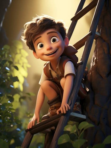 The image features a cartoon boy climbing a ladder with a backpack while smiling at the camera. The caption reads "Good evening X Fam One thing I've noticed about @wallchain is that mindshare doesn't come from a single viral moment, but grows through consistency and meaningful contributions". This statement suggests that the post has gained traction over time due to the boy's consistent presence on social media platforms and his ability to engage with others. The image also highlights the importance of building a strong online presence by consistently providing value and fostering connections with followers.