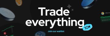 A promotional graphic for the Cronos app displays the bold white text "Trade everything" alongside "Join our waitlist" and the "CRONOS" logo, reflecting the post's positive review highlighting the app's seamless trading experience and simple yet informative design.