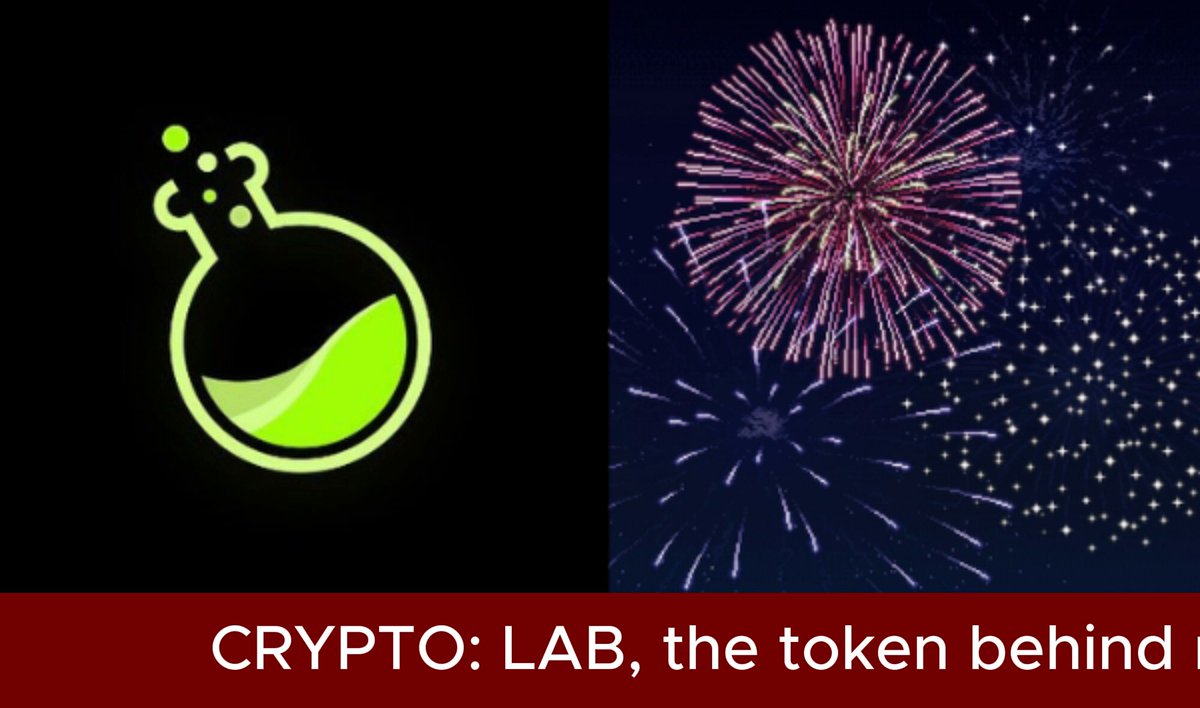 The image features an explanation about a cryptocurrency named "Lab" which is related to a lab experiment or test tube. This post is discussing the concept of a "tokens behind" the Bitcoin coin, where Lab is used as a reference for the token itself. It's essential to understand that this description is based on visual content and may not be accurate, so readers should verify the information with reliable sources before trusting it.