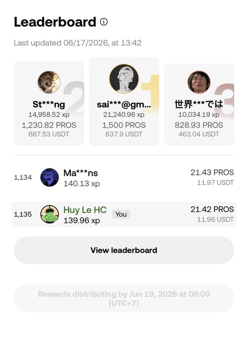 The image shows a leaderboard for a game, with three different profiles displayed. The first profile has two other players, one of whom is named "Huy Le HC", while the third player's name is "Má". The second profile also has two other players, and the third profile has three other players. The leaderboard shows that the player named "Má" has the most XP among all profiles in the game.