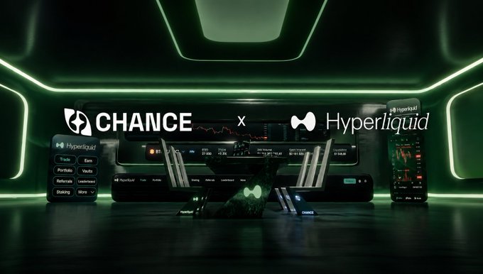 urn of liquid, symbolizing "chances" and "hydrogen", with a " Chance" logo on the left side.
