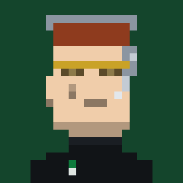 A pixel art character with a red cap and dark sunglasses, resembling an avatar or NFT profile. The image likely represents a digital character within the "Retail Punks" crypto project, possibly one of its collectible avatars.