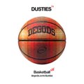 A product image of an orange 'DANTES' basketball with the text 'DANTES' and 'DANTESBALL' visible on its surface.