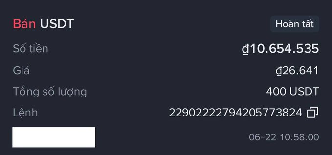 The image shows an e-wallet page displaying information about transactions, including the balance of USDT and the time when it was transferred. The text indicates that there have been recent transactions involving USDT, which are visible as the main subject on the screen.