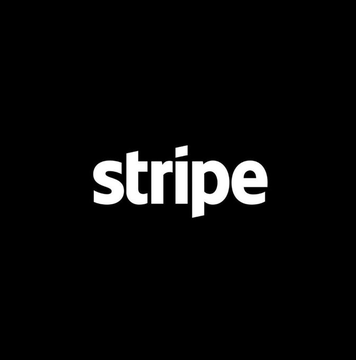 The image displays the word "stripe" in white lowercase letters against a black background. As a fintech logo, it relates to the post about Stripe competitor PayPal's potential acquisition and its implications for blockchain-based payments and digital asset adoption.