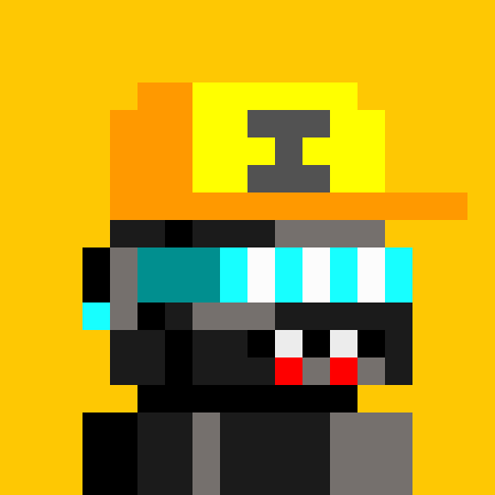A pixel art PFP of a character wearing a yellow cap with a black "Z" logo, cyan visor, and red-lit goggles, matching the announced ZEC Bit PFP drop. The image visually represents the exclusive 3,333-piece avatar collection being minted with $ZEC.