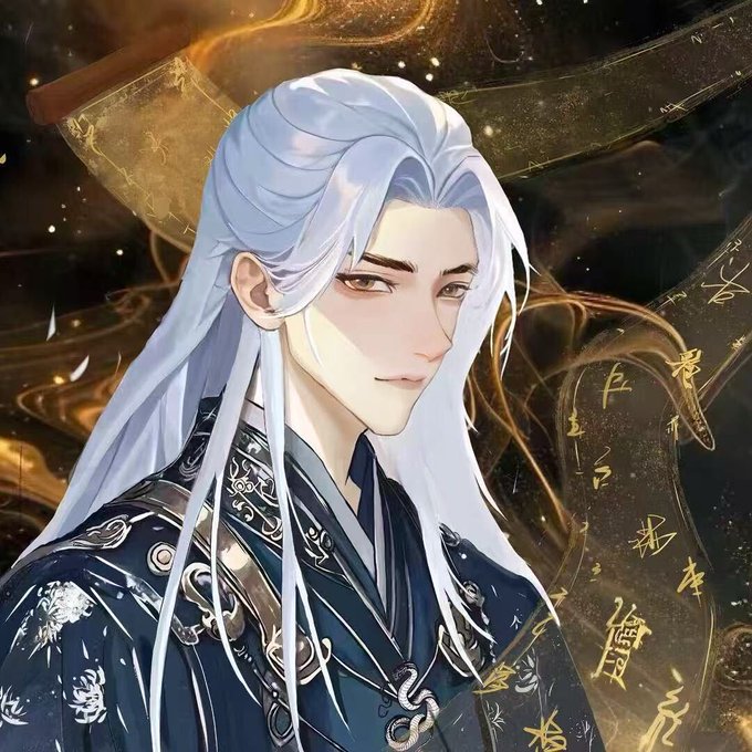 An anime-style portrait of a silver-haired man in dark traditional robes, with flowing golden Chinese calligraphy and mystical smoke swirling around him.

The ethereal, fantasy aesthetic of the image—with its mystical atmosphere and Chinese characters—evokes the nostalgia and "another world" feel of early Web3/crypto community days, mirroring the post's reflection on entering the space in 2022, learning to trade, and the magical camaraderie of the "Dragon Clan" group during their NFT and on-chain alpha days.