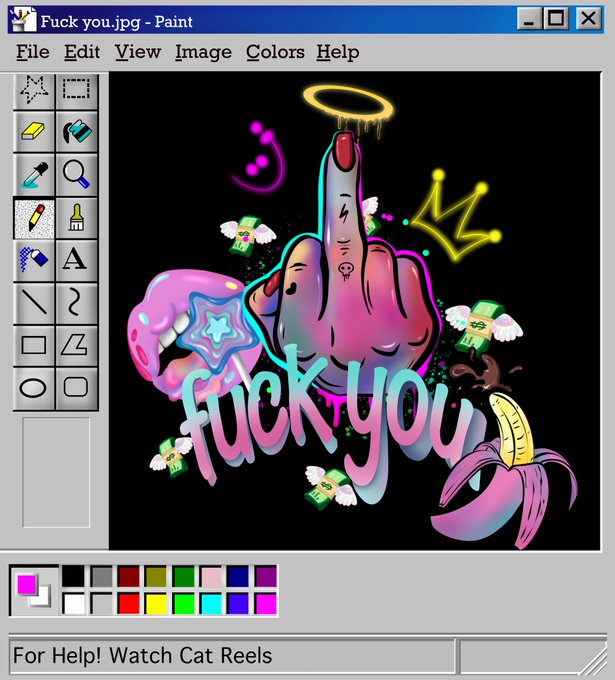 !!!FUCK YOU!!", "...", "#!", "!", "?", "$20...O", "!", "#!", "@OrbVortexx", "#!.com", "#!...","&nbsp;watch cat reels".