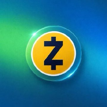 The image features a logo for a company named "ZCash". The logo consists of a yellow circle with a black dollar sign inside, which represents the currency symbol $ZEC. Below this logo, there's text that reads "ZCASH" and "ZEC TREASURY COMPANY CYPHERPUNK", indicating the name and type of the company. The image also includes a caption below it, stating "PLEASE STOP THE FUD."
