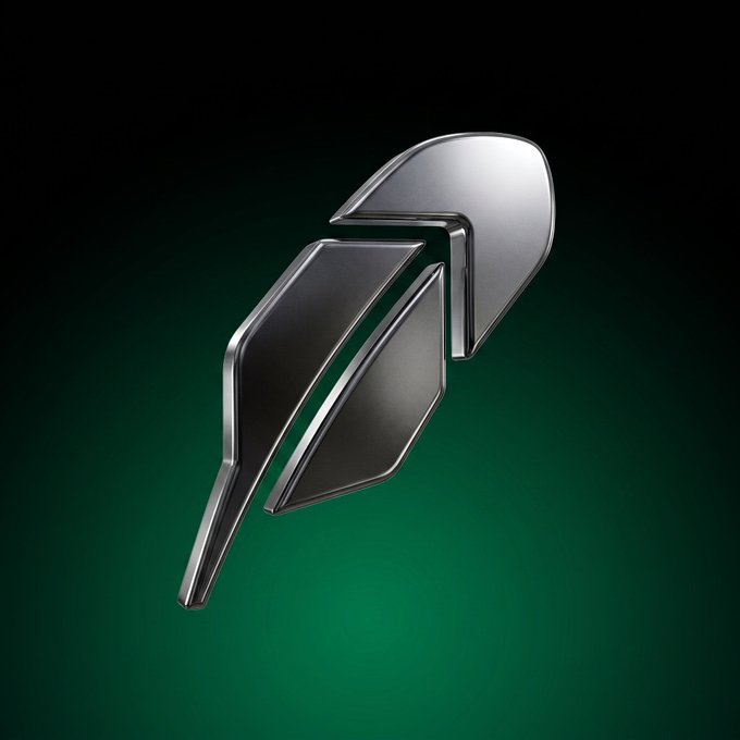 The image displays the Robinhood logo, a stylized feather, against a dark green background. This visual directly represents the Robinhood brand, which is the subject of the accompanying post about their new DEX features.