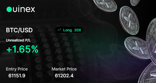 The image features an advertisement for Bitcoin Core by a company named @Ouinex. The advertisement shows some coins or tokens displayed with the text "BTC (USD) USDC". There are also several coins with the words "crypto" and "@forex" on them, indicating that they are related to forex trading in addition to Bitcoin Core. In the bottom part of the image, there is a list of posts available for viewing or reading about cryptocurrency markets. The main focus of the advertisement is on Bitcoin Core specifically, promoting its use in forex trading and highlighting some coins with a long exchange history.