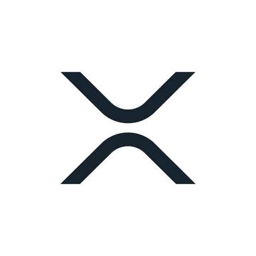 A stylized dark navy "X" logo on a white background, representing the XRP cryptocurrency brand. The image visually anchors the news about Bitwise and Franklin ETF clients purchasing $6.14 million worth of XRP.
