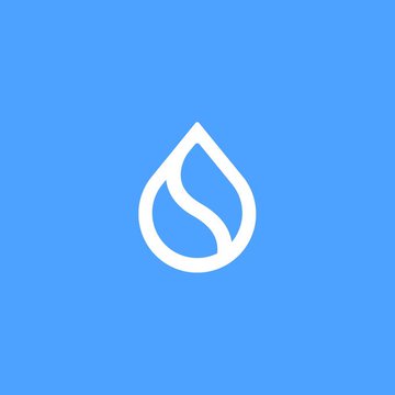 The image features a blue background with a white water drop logo at its center. The water drop has a curved line that resembles a s shape, which is often associated with the concept of "sailing" or "floating." The text below the image reads, "If you had $20,000 right now, would you buy SUI or ADA for the long term?". This suggests that the water drop logo might be related to an advertisement or marketing campaign promoting a cryptocurrency called SUI (Sell-Insured Against Insolvency) or another cryptocurrency like ADA. The image is simple and clean, with the white water drop standing out against the blue background.